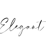 Elegant Signature