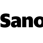 Sanomat Sans Web XBold