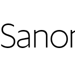 Sanomat Sans Web XLight