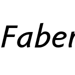 Faber Sans Std