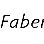 Faber Sans Std