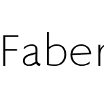 Faber Sans Std