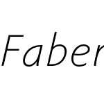 Faber Sans Std