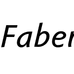 Faber Sans Std