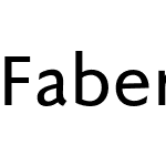 Faber Sans Std