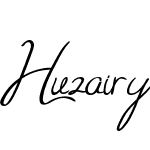 Huzairy love