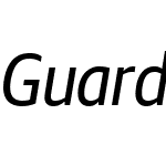 Guardian Sans Narrow Web RG