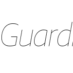 Guardian Sans Web Hairline