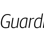 Guardian Sans Narrow Web LT