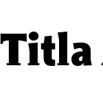 TitlaAltCondW10-Black
