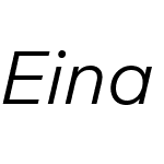 Eina03W01-RegularItalic
