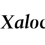 XalocTextW00-BoldItalic