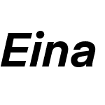 Eina01W01-BoldItalic