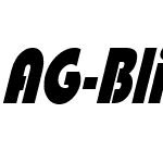 AG-Blimpo_C Italic