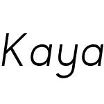 Kayak Sans