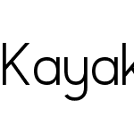 Kayak Sans