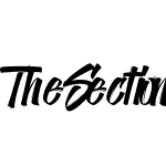 The Sectione Bright Script