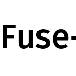 Fuse Bold