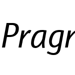 PragmaNDW00-Italic