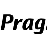 PragmaNDOsFHeavyW00-Italic