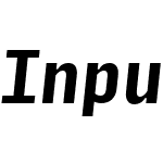 Input Mono Condensed