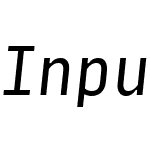 Input Mono Condensed