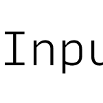 Input Sans