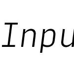 Input Sans Narrow