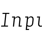 Input Serif Condensed