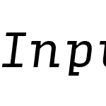 Input Serif Narrow