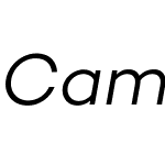 CamptonW00-LightItalic