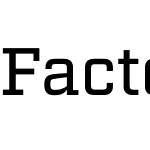 FactoriaW00-Medium