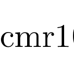 cmr10