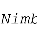 Nimbus Mono PS