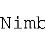 Nimbus Mono PS