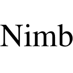 Nimbus Roman No9