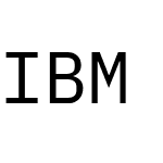 IBM Plex Mono