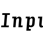 Input Serif Compressed