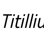 Titillium Web