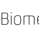 BiomeW01-NarrowExtraLight