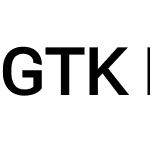 GTK Bold