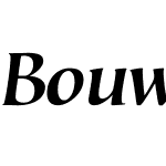 BouwsmaW01-TextSemiBdItalic