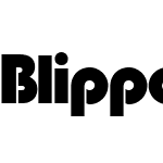 BlippoBlackPosterW01