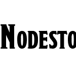 Nodesto Caps Condensed