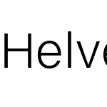 Helvetica Neue eText W01 Lt