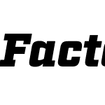 FactoriaW00-UltraItalic