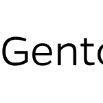 GentonaW00-Light