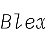 BlexMono Nerd Font Mono