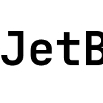 JetBrainsMono Nerd Font Mono