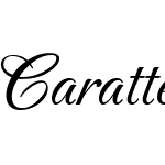 Carattere